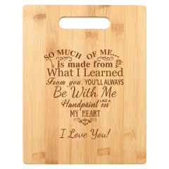 Square Bamboo Cutting Board