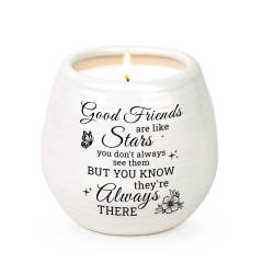 Soy Scented Candle in Ceramic Jar
