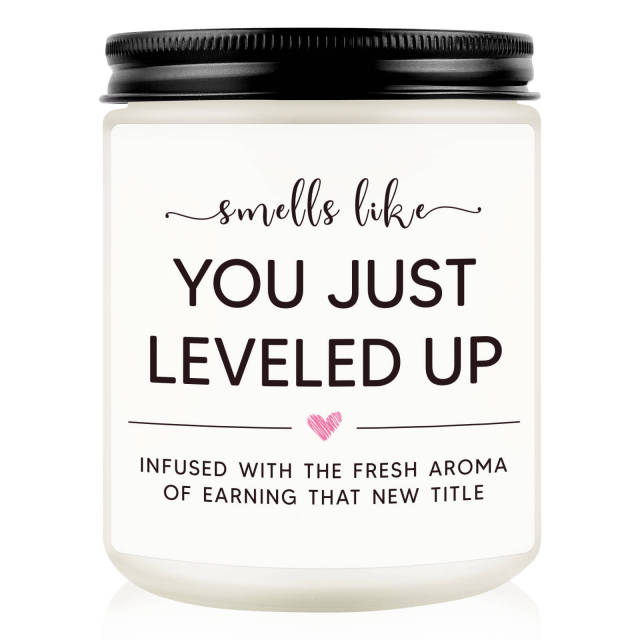 Soy Scented Candle in Glass Jar