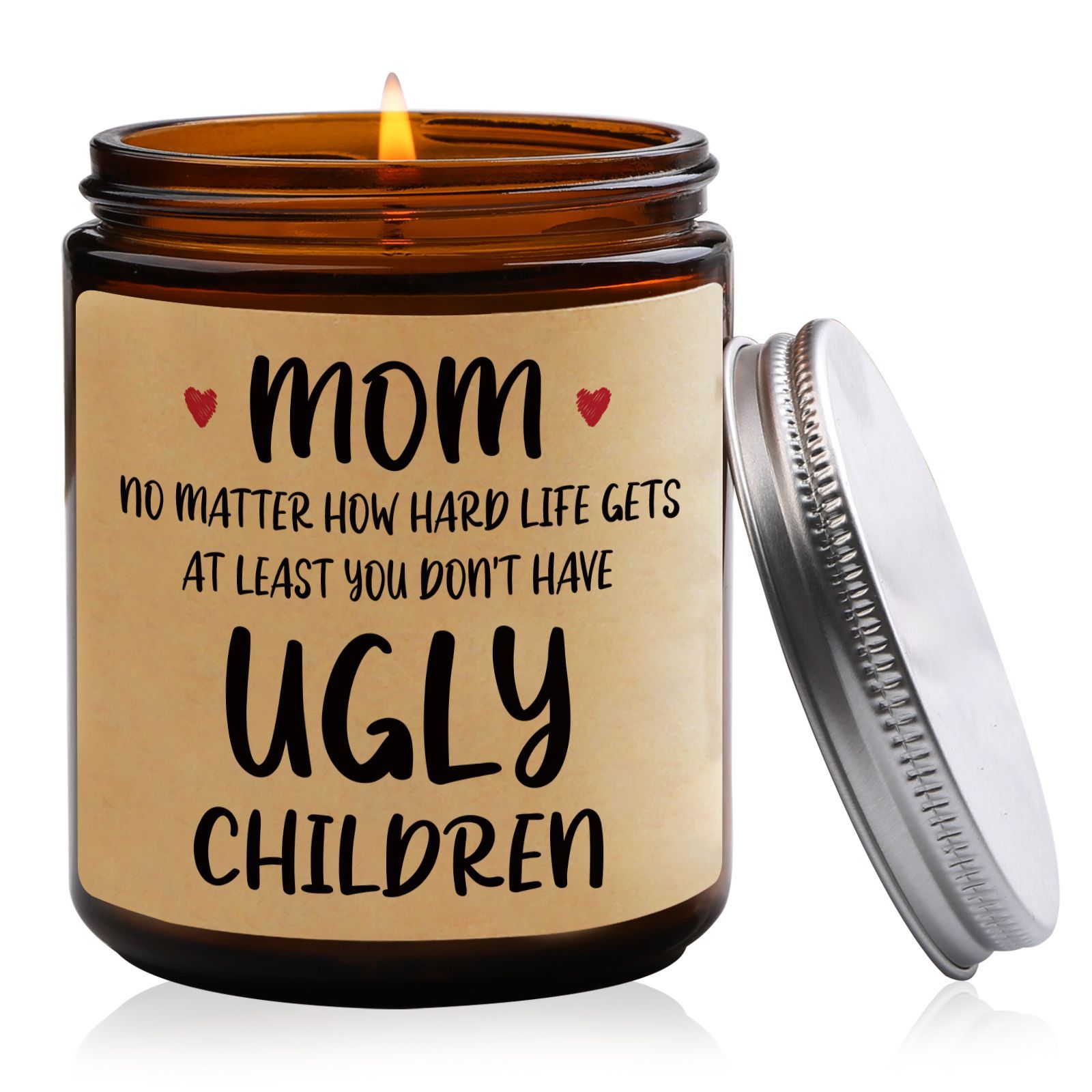 Soy Scented Candle in Glass Jar