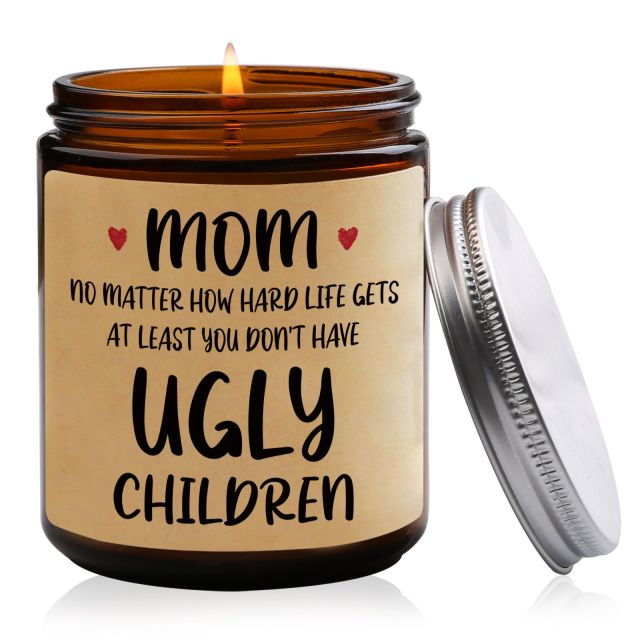 Soy Scented Candle in Glass Jar