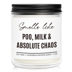 Soy Scented Candle in Glass Jar