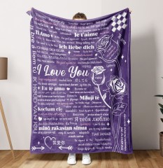 Custom Flannel Blanket