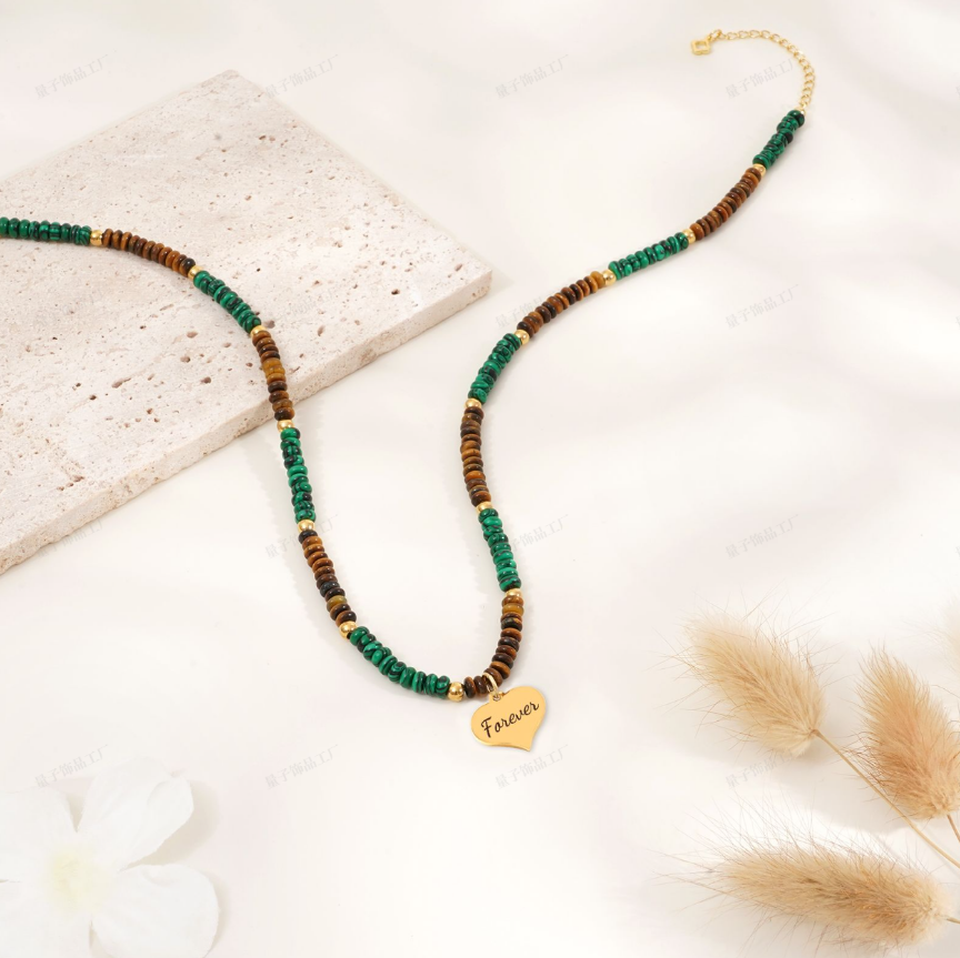 Stone Bead Necklace