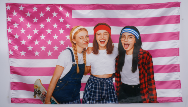 Custom Hanging Flag