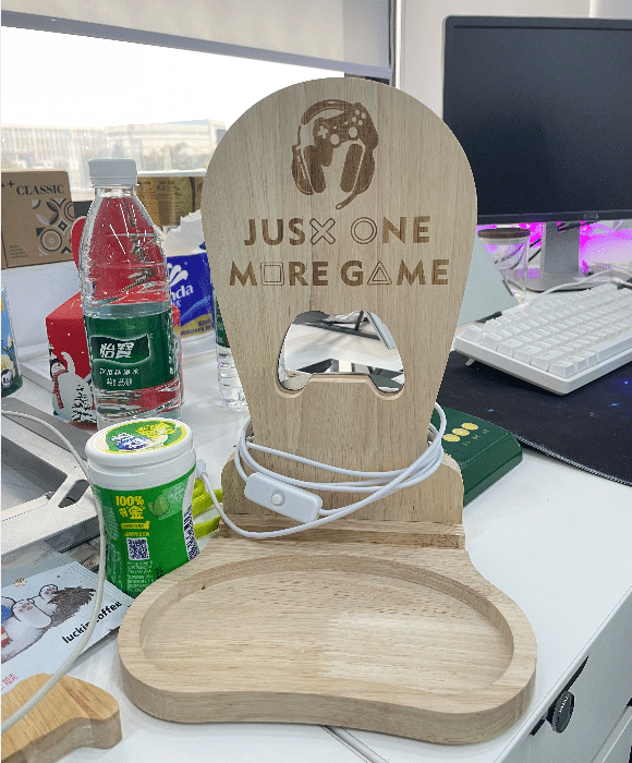 Wooden Headphone Stand