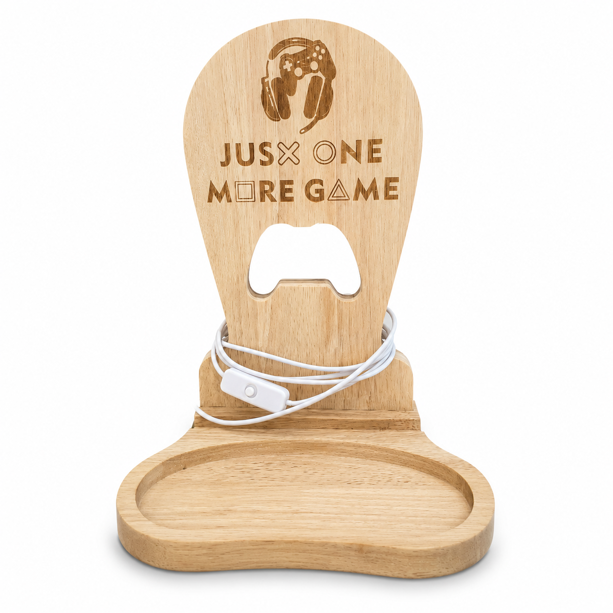 Wooden Headphone Stand