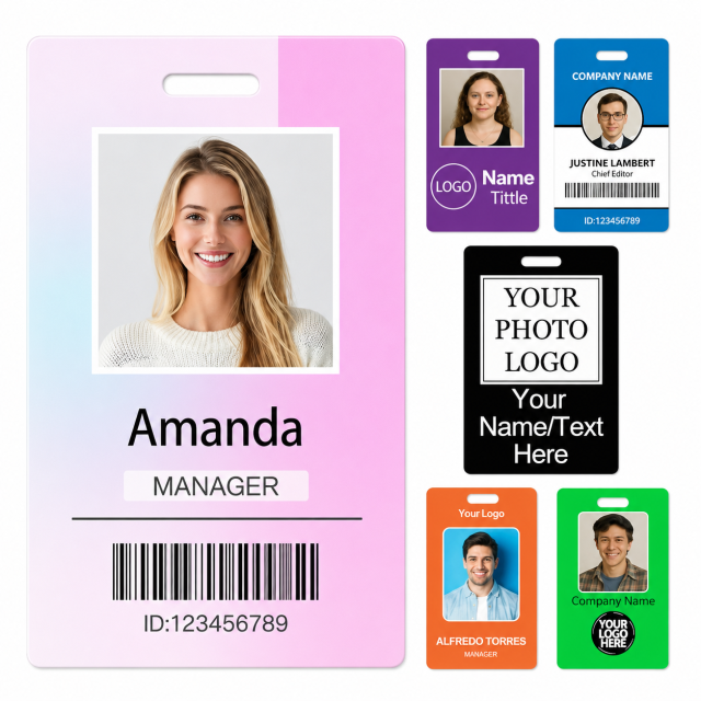 Custom Employee ID Badge
