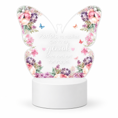Acrylic Night Light with Plastic Base