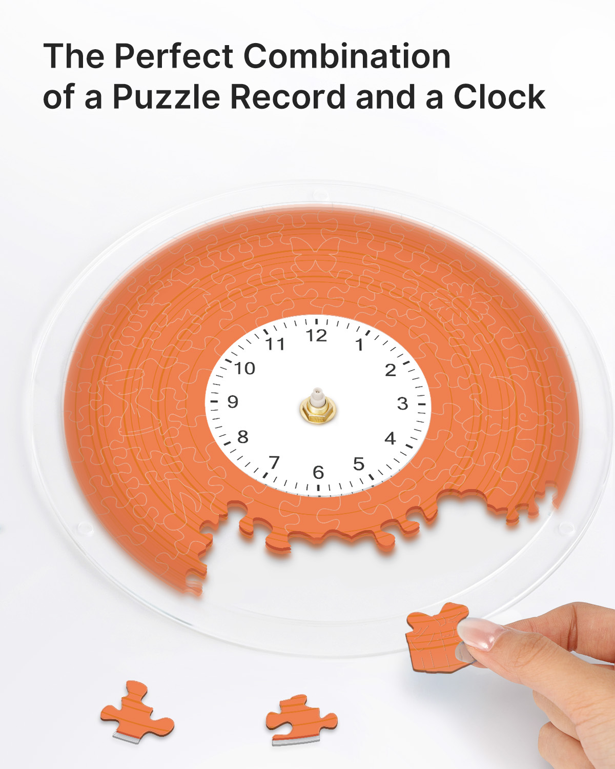 Custom DIY Puzzle Clock Kit