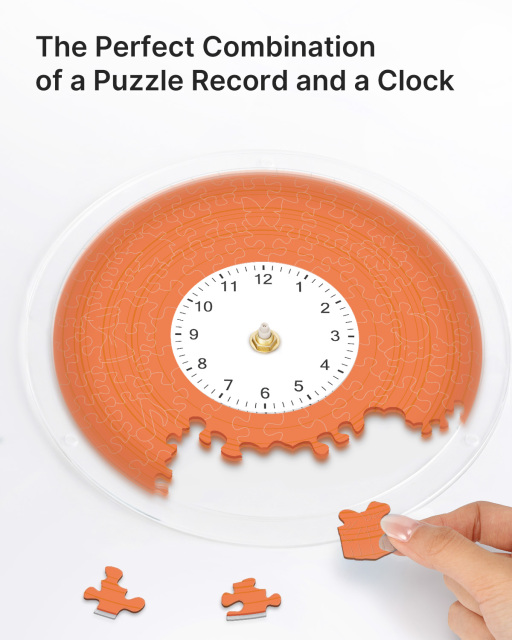 Custom DIY Puzzle Clock Kit