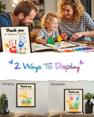 Custom Wooden Handprint Sign Kit