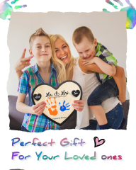 Custom Wooden Handprint Sign Kit