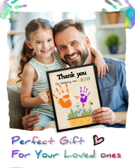 Custom Wooden Handprint Sign Kit