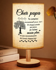 Custom Linen Table Lamp