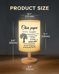 Custom Linen Table Lamp