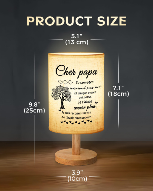 Custom Linen Table Lamp