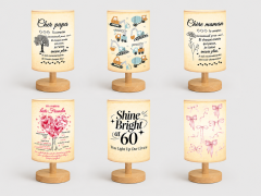 Custom Linen Table Lamp