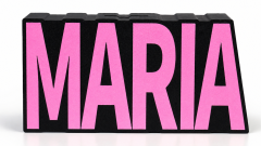Custom 3D Printed Name Piggy Bank