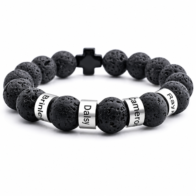 Stone Bead Bracelet