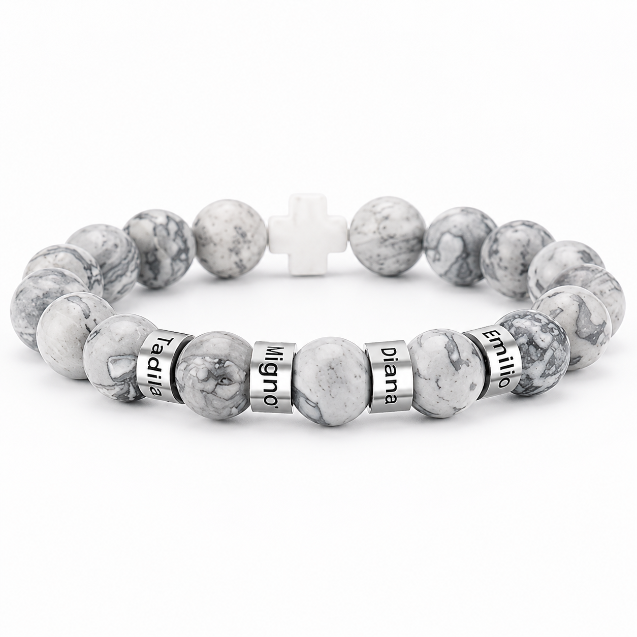 Stone Bead Bracelet