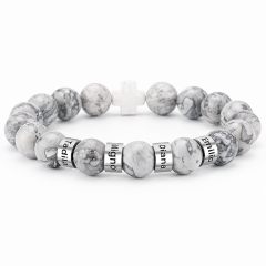 Stone Bead Bracelet
