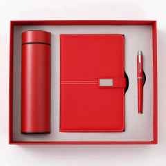 Custom Logo Red Business Office Gift Set