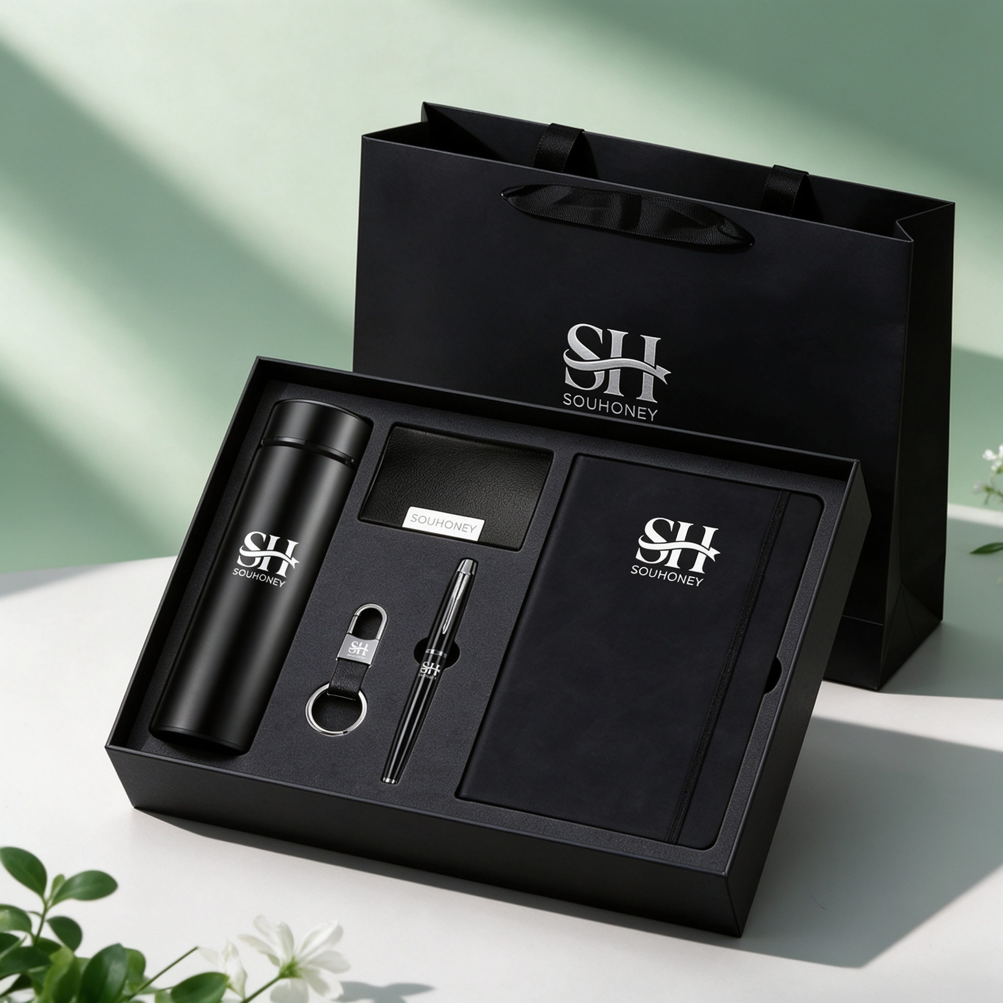 Luxury Office Gift Set Customized, Business Souvenir Gift for Client & Employee