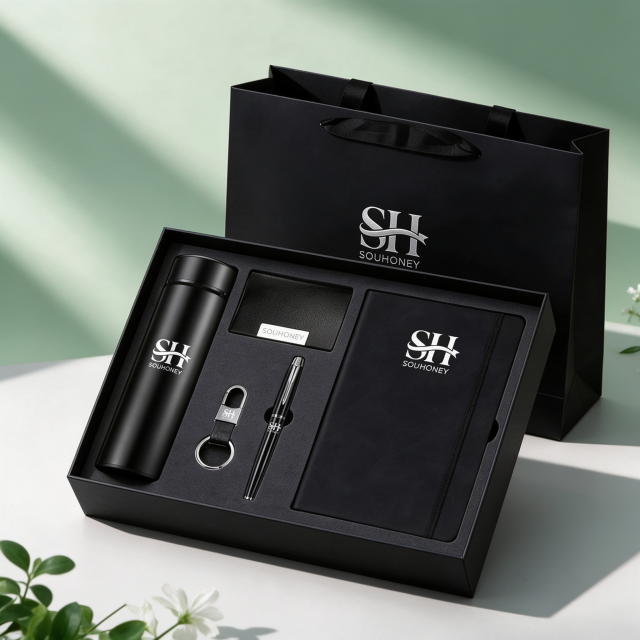Luxury Office Gift Set Customized, Business Souvenir Gift for Client & Employee