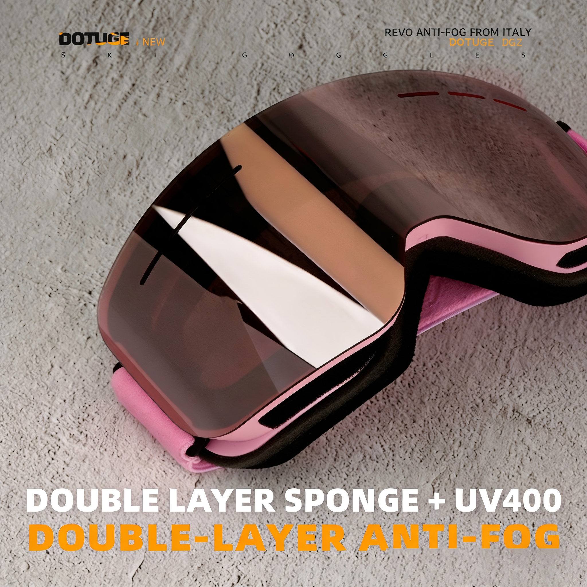 Anti-fog Ski Goggles/ DGZ-Z12/ Dotgue