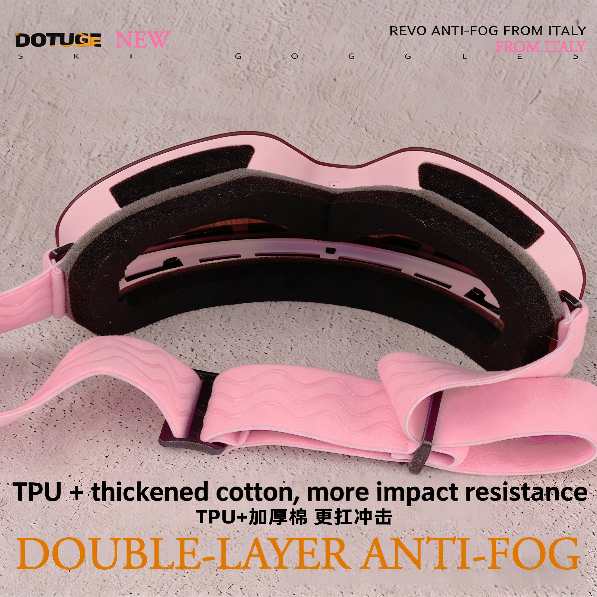 Anti-fog Ski Goggles/ DGZ-Z12/ Dotgue