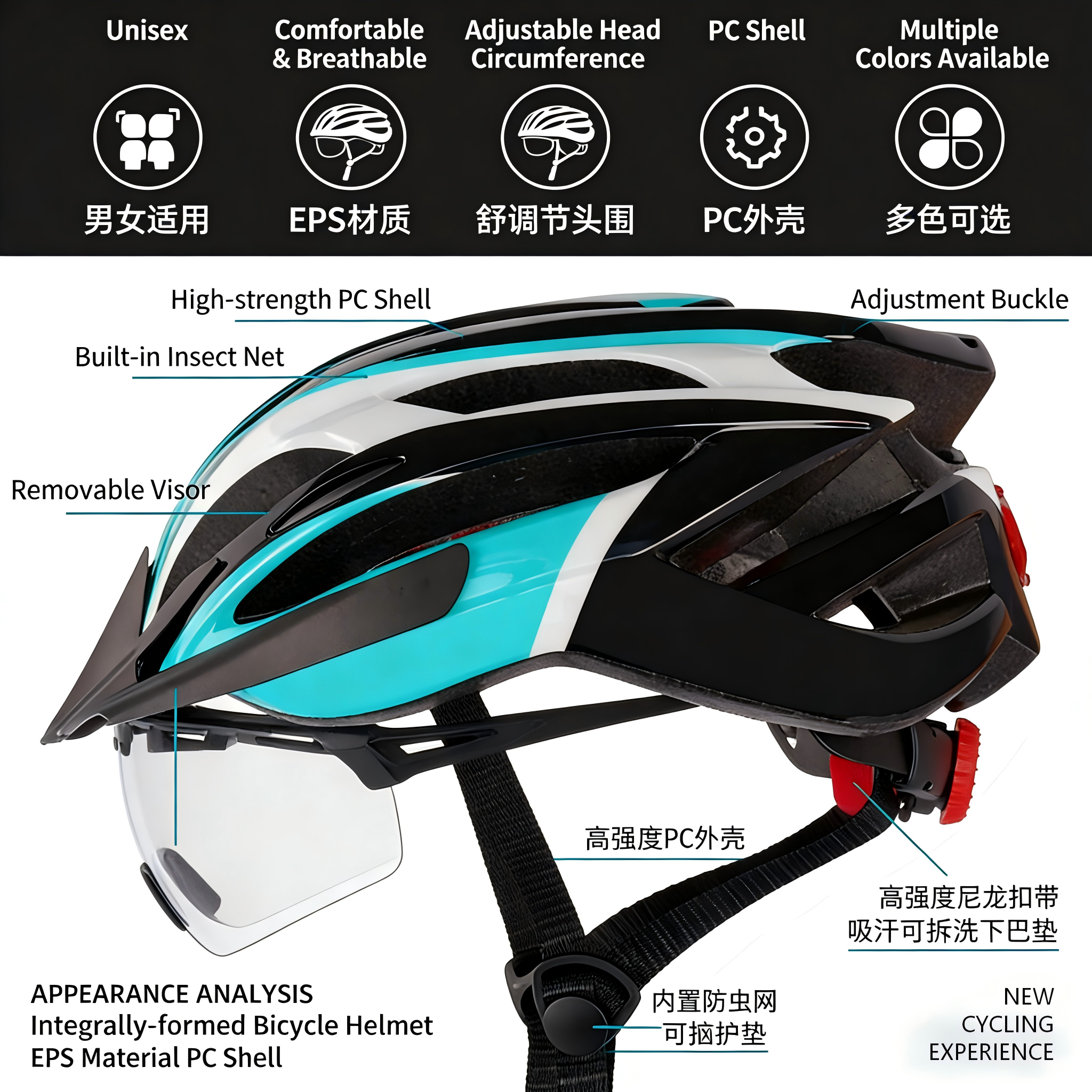 RACE CYCLING HELMET