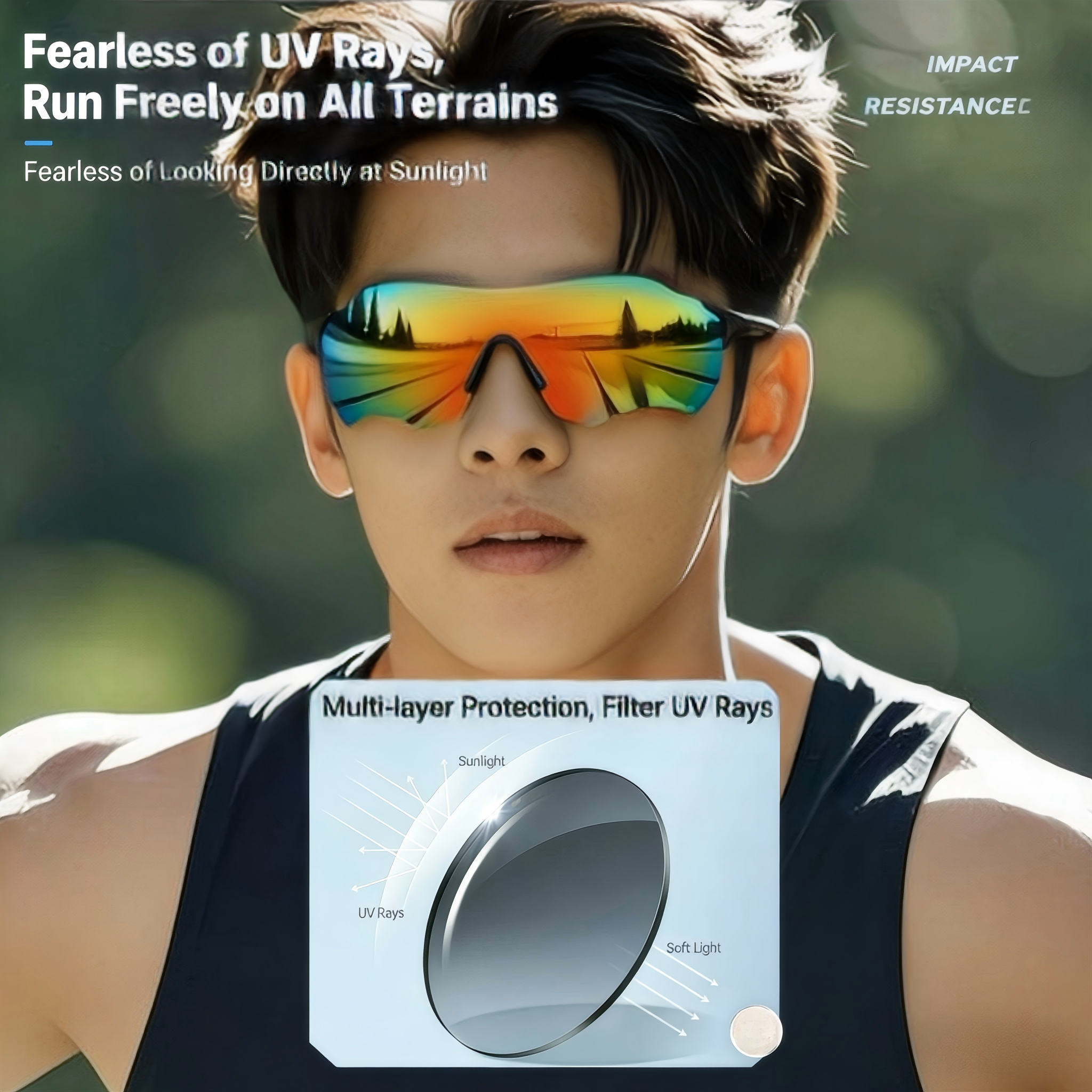 Running Sports Goggles & Sunglasses