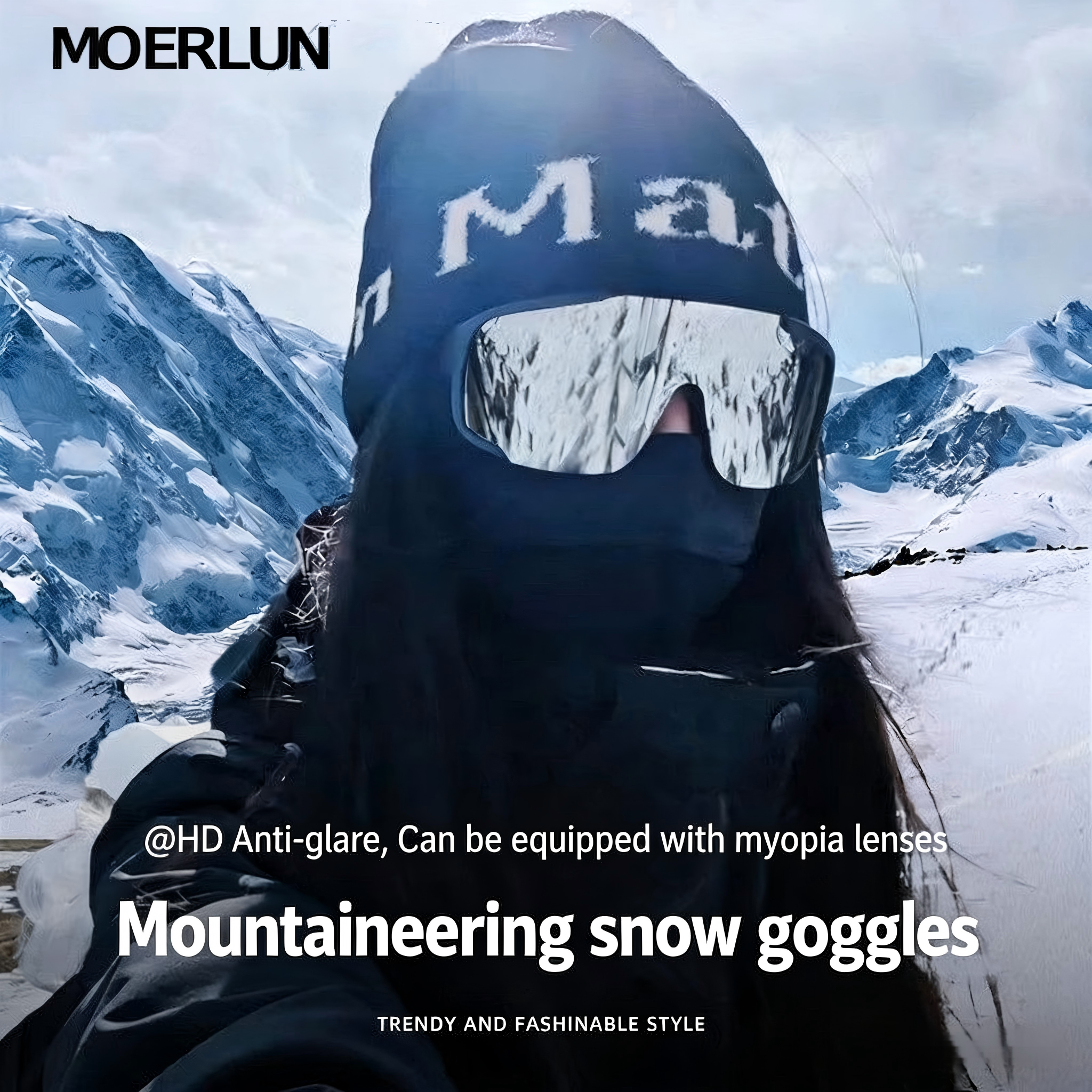 Mountaineering Snow Goggles,Polarized lens