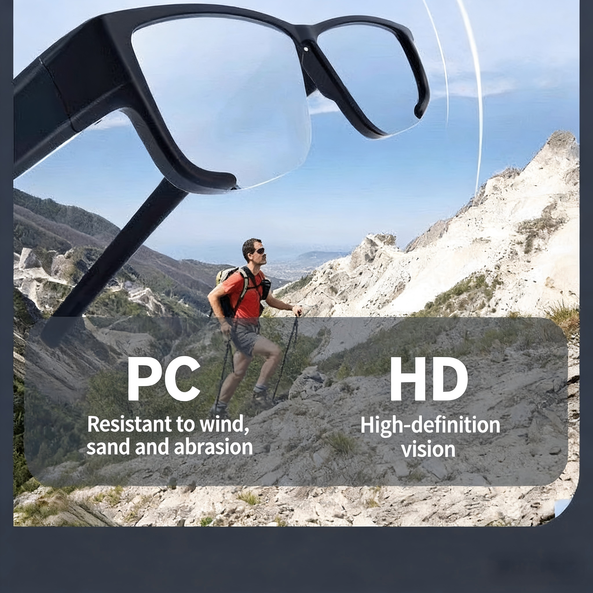 Mountaineering Snow Goggles,Polarized lens