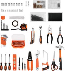 Household Hand Tool Kit Perfect for Home and DIY Repairs