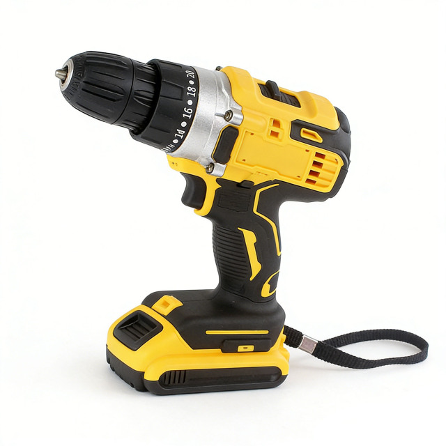 Power Tool Electric Cordless Drill with Lithium Battery