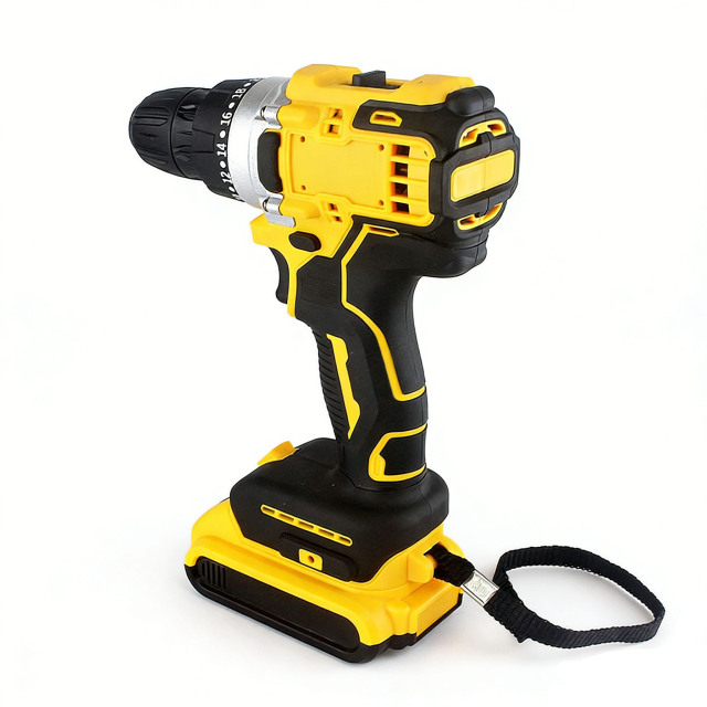 Power Tool Electric Cordless Drill with Lithium Battery