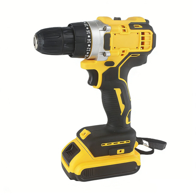 Power Tool Electric Cordless Drill with Lithium Battery