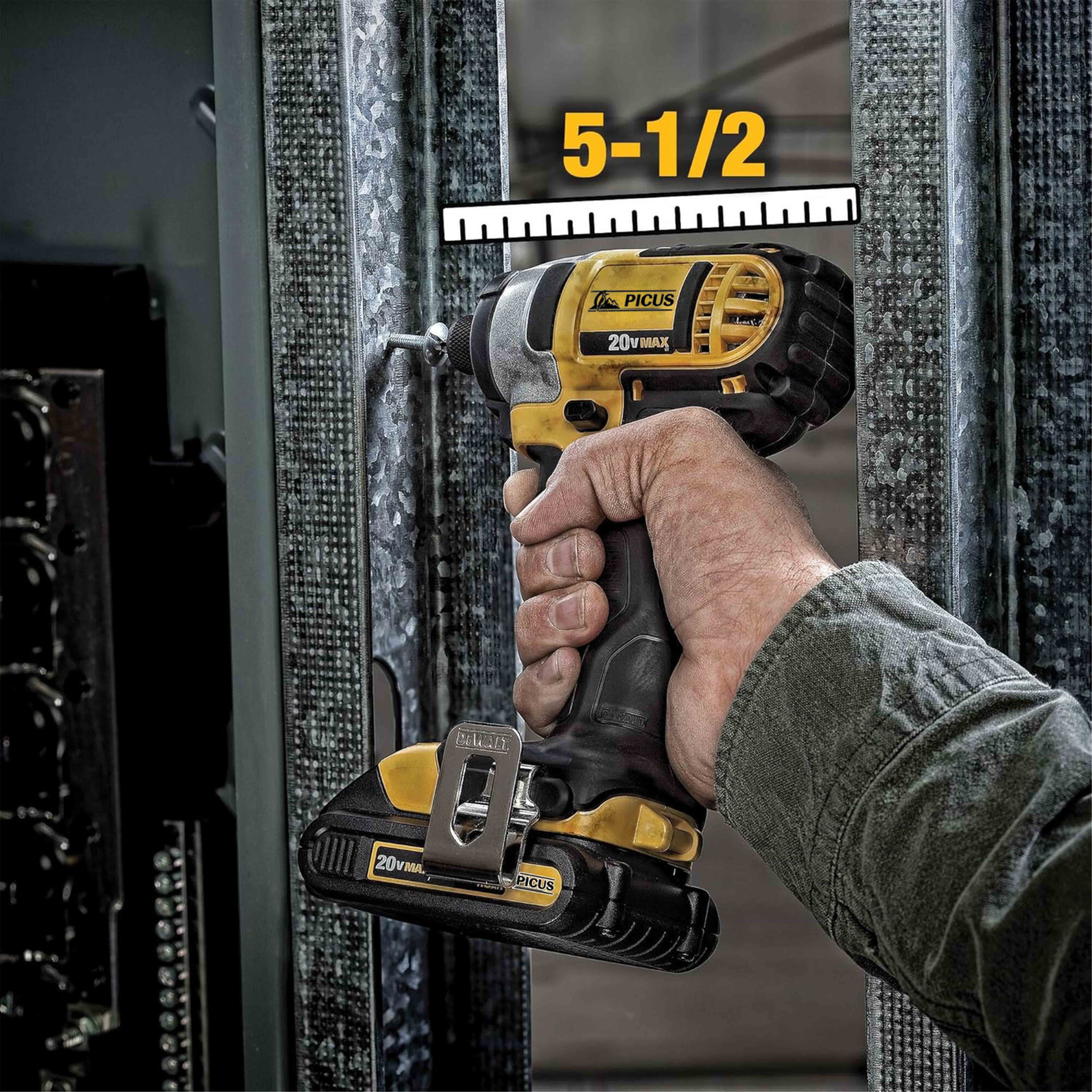 20V Max Cordless Drill Driver Set,2 Speed with High Performance Motor