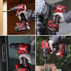 20V Power Drill Drivers/cordless drill with battery and charger for Home DIY