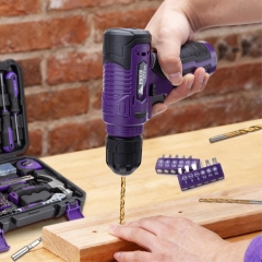 150 Piece tool set for cordless drill