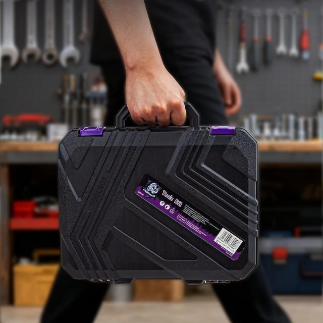150 Piece tool set for cordless drill
