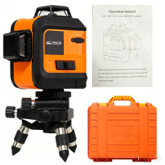 Good Design Lithium Power Tools Laser Line Level Professional Rotary Laser Level Super Powerful Green Level Laser with Light