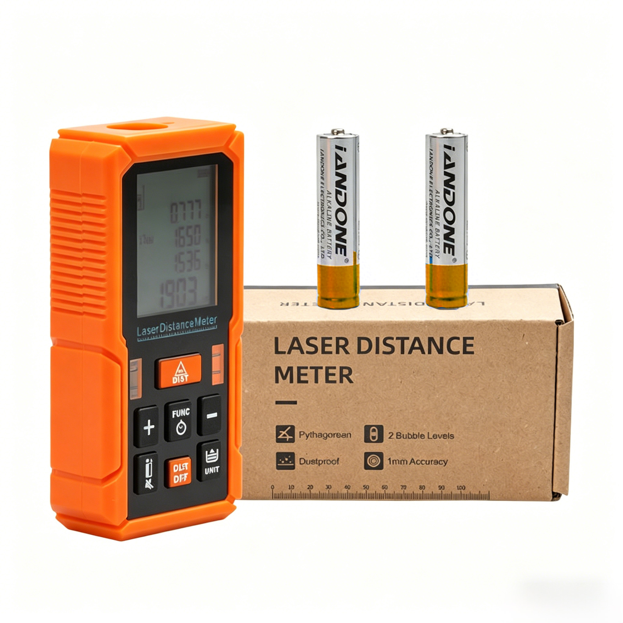 Cross-border Hot Selling High-precision Laser Rangefinder Multi-function Handheld Professional Measuring Tool Instrument