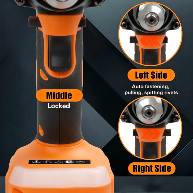 Automatic Cordless Pulling Riveter Lithium Battery Brushless Rivet Gun for Vehicle Modification Rivet Gun in Auto Industry
