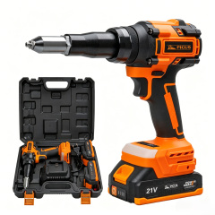 Automatic Cordless Pulling Riveter Lithium Battery Brushless Rivet Gun for Vehicle Modification Rivet Gun in Auto Industry