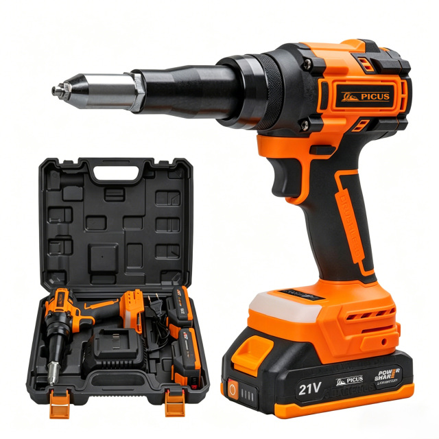 Automatic Cordless Pulling Riveter Lithium Battery Brushless Rivet Gun for Vehicle Modification Rivet Gun in Auto Industry