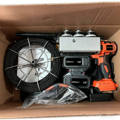Powered Stringing Machine Pulling Fish Tape Cable Puller Electric Wire Pulling Tools