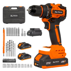 21V Lithium Battery Multifunctional Impact Drill Dual Speed Hand Electric Drill Electric Combination Tool Brushless Motor Drill